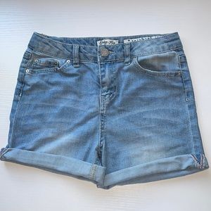 Light wash Jean shorts for girls